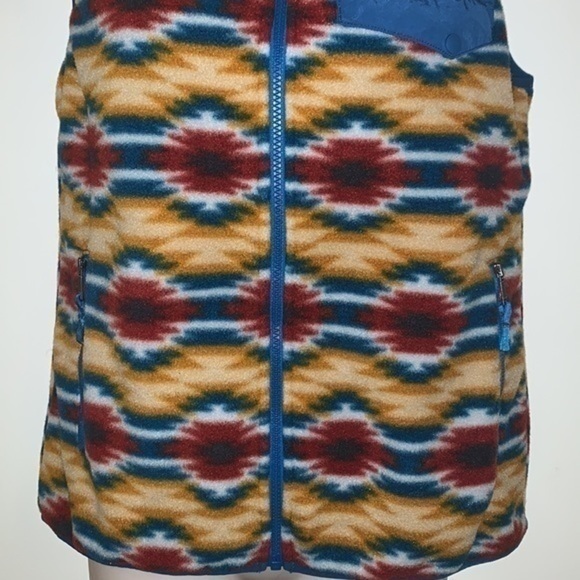 ▶️ Patagonia ◀️ Synchilla Zip up Women’s Vest Aztec. - Picture 5 of 13
